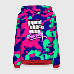 Женская толстовка GTA vice city камуфляж
