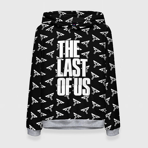 Женская толстовка Одни из нас цикады паттерн / 3D-Меланж – фото 1