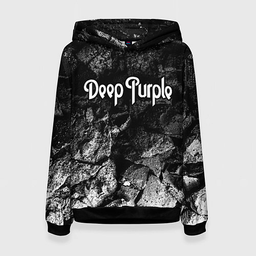 Женская толстовка Deep Purple black graphite / 3D-Черный – фото 1