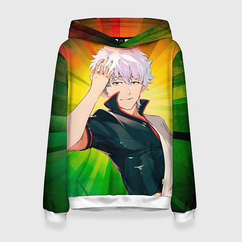 Женская толстовка Гинтоки Саката из Гинтамы / 3D-Белый – фото 1