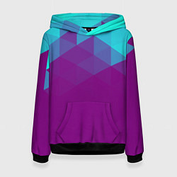 Женская толстовка Geometry polygonal psy