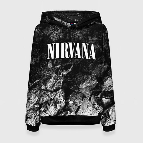 Женская толстовка Nirvana black graphite / 3D-Черный – фото 1