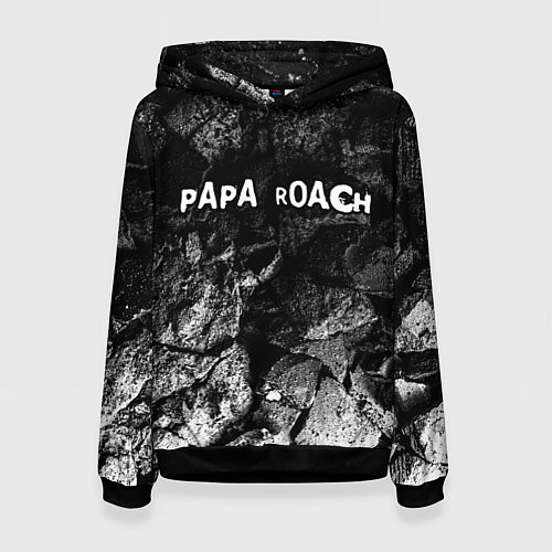 Женская толстовка Papa Roach black graphite / 3D-Черный – фото 1