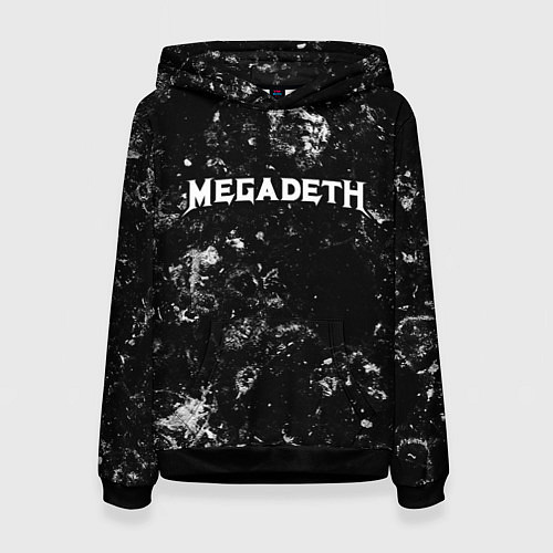 Женская толстовка Megadeth black ice / 3D-Черный – фото 1