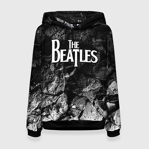 Женская толстовка The Beatles black graphite / 3D-Черный – фото 1