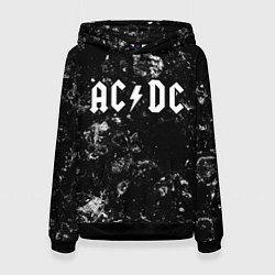 Толстовка-худи женская AC DC black ice, цвет: 3D-черный