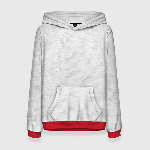 Женская толстовка Овечья шкура / 3D-Красный – фото 1