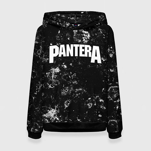 Женская толстовка Pantera black ice / 3D-Черный – фото 1