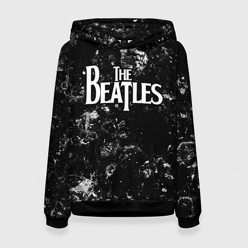 Женская толстовка The Beatles black ice / 3D-Черный – фото 1