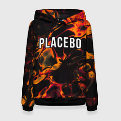 Женская толстовка Placebo red lava