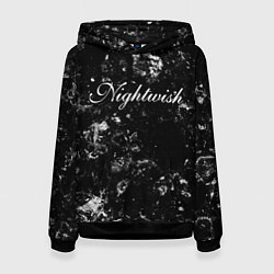Толстовка-худи женская Nightwish black ice, цвет: 3D-черный