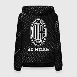 Женская толстовка AC Milan sport на темном фоне