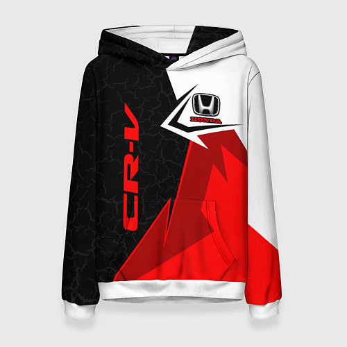 Женская толстовка Honda CR-V - sport uniform / 3D-Белый – фото 1