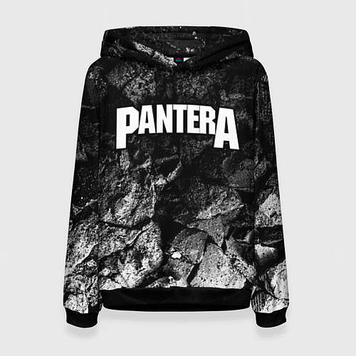 Женская толстовка Pantera black graphite / 3D-Черный – фото 1