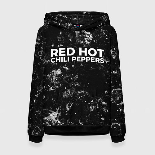 Женская толстовка Red Hot Chili Peppers black ice / 3D-Черный – фото 1