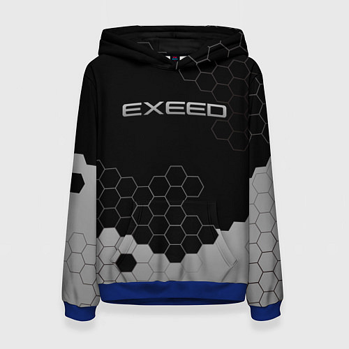 Женская толстовка Exceed / 3D-Синий – фото 1