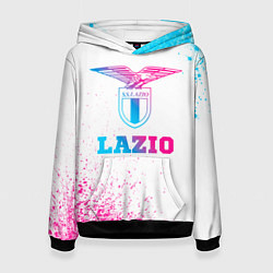 Толстовка-худи женская Lazio neon gradient style, цвет: 3D-черный