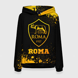 Толстовка-худи женская Roma - gold gradient, цвет: 3D-черный