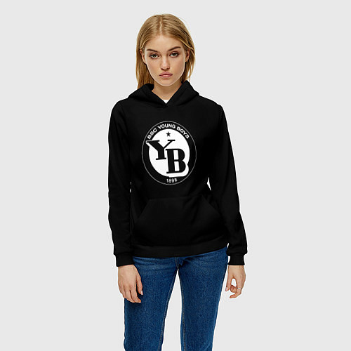 Женская толстовка Young Boys / 3D-Черный – фото 3