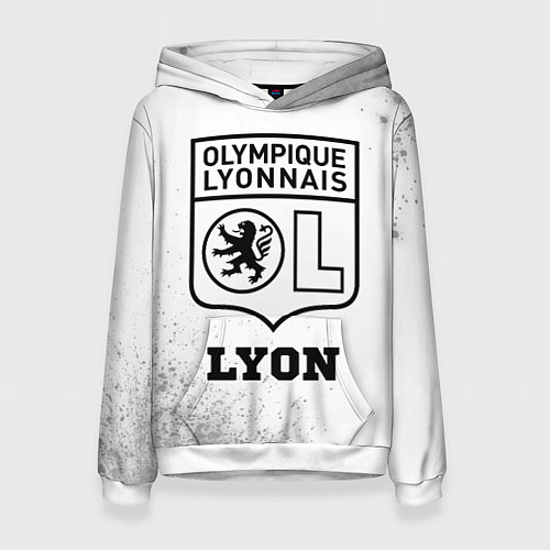 Женская толстовка Lyon sport на светлом фоне / 3D-Белый – фото 1