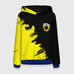 Женская толстовка AEK sport color yellow