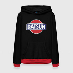 Женская толстовка Datsun logo