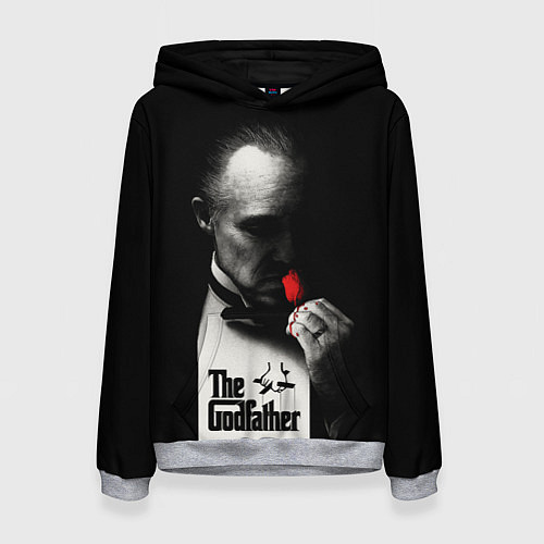 Женская толстовка The Godfather - Don Vito / 3D-Меланж – фото 1