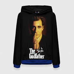 Толстовка-худи женская The Godfather - Michael Corleone, цвет: 3D-синий