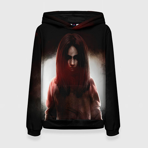 Женская толстовка Альма Вейд Fear тьма и свет / 3D-Черный – фото 1