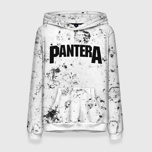 Женская толстовка Pantera dirty ice / 3D-Белый – фото 1