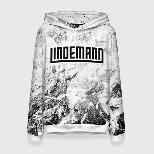 Женская толстовка Lindemann white graphite / 3D-Белый – фото 1