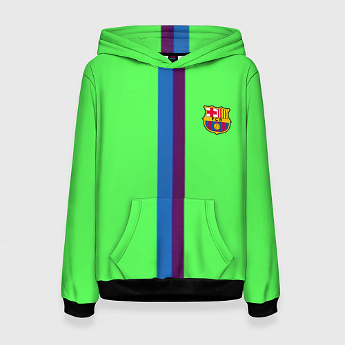 Женская толстовка Barcelona fc sport line / 3D-Черный – фото 1
