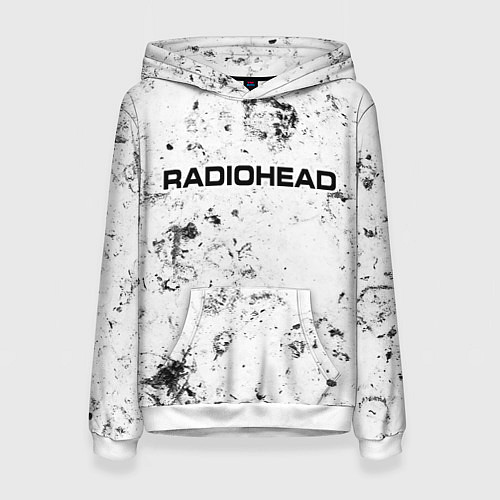 Женская толстовка Radiohead dirty ice / 3D-Белый – фото 1