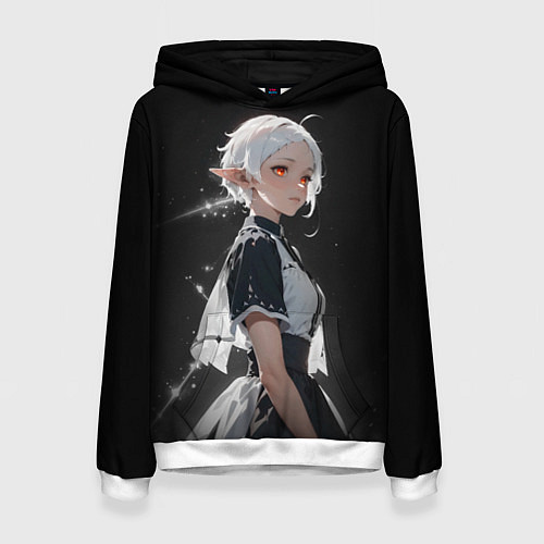 Женская толстовка Сильфиетта из Реинкарнации безработного / 3D-Белый – фото 1