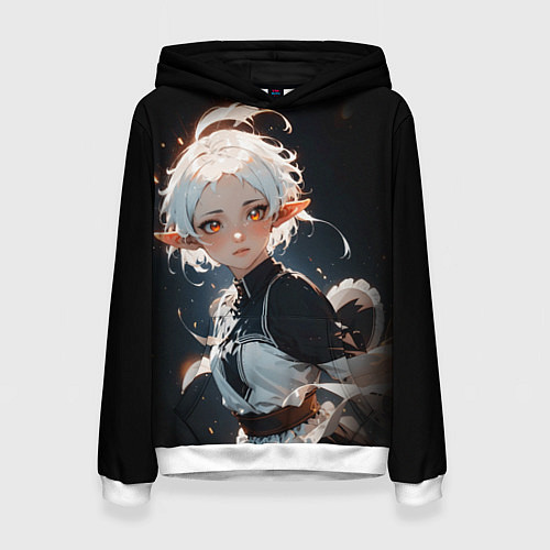 Женская толстовка Сильфи - Mushoku Tensei: Jobless / 3D-Белый – фото 1