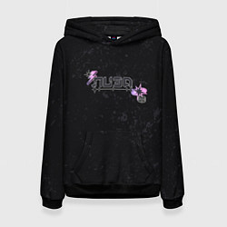 Толстовка-худи женская Лиза Y2k, цвет: 3D-черный