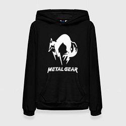 Женская толстовка Metal gear logo