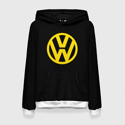 Женская толстовка Volkswagen logo yellow