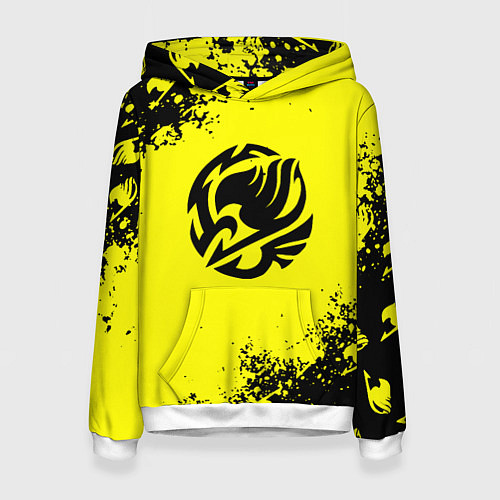 Женская толстовка Хвост феи текстура аниме / 3D-Белый – фото 1