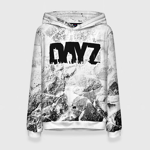 Женская толстовка DayZ white graphite / 3D-Белый – фото 1