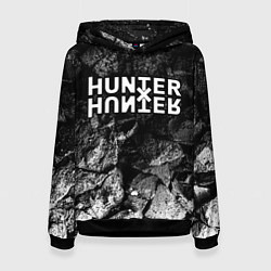 Толстовка-худи женская Hunter x Hunter black graphite, цвет: 3D-черный