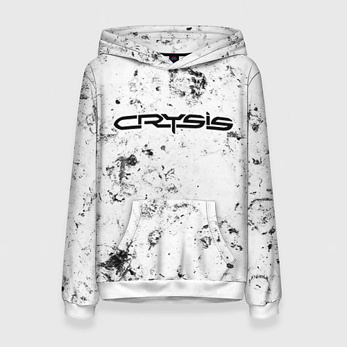 Женская толстовка Crysis dirty ice / 3D-Белый – фото 1