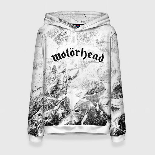 Женская толстовка Motorhead white graphite / 3D-Белый – фото 1