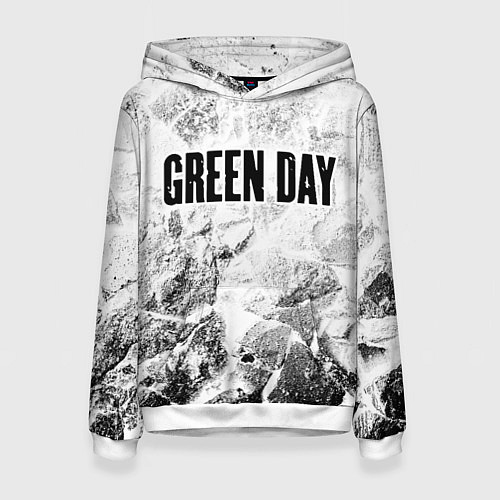 Женская толстовка Green Day white graphite / 3D-Белый – фото 1