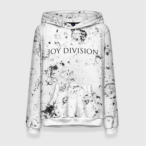 Женская толстовка Joy Division dirty ice / 3D-Белый – фото 1