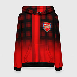 Женская толстовка Arsenal fc sport geometry steel