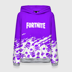 Женская толстовка Fortnite skull pattern