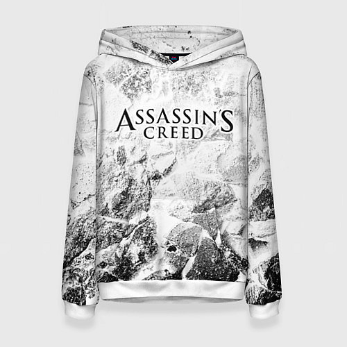 Женская толстовка Assassins Creed white graphite / 3D-Белый – фото 1