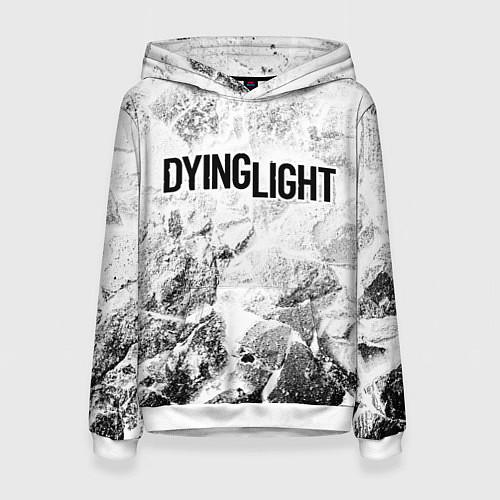 Женская толстовка Dying Light white graphite / 3D-Белый – фото 1