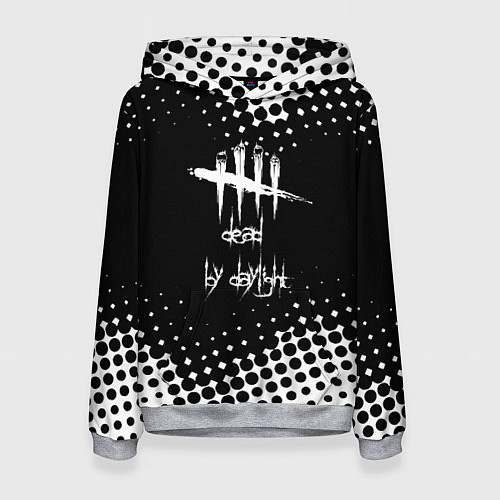 Женская толстовка Dead by daylight geometry / 3D-Меланж – фото 1